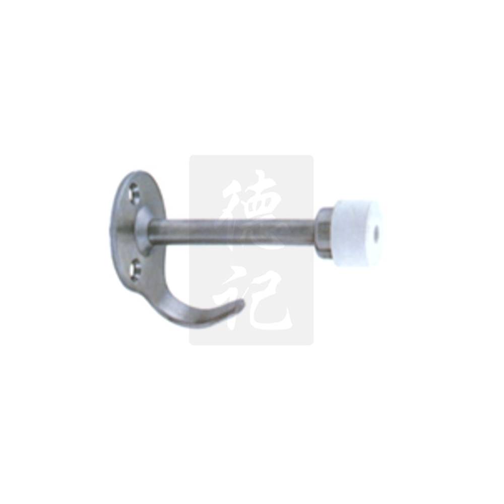 Accord DS-1729 SS Wall Stopper with Coat Hook